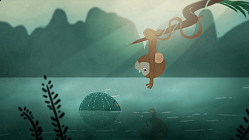 The Monkey and the Jellyfish (Japan)