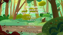 The Wolf Who Wanted To Be A Knight In Shining Armor